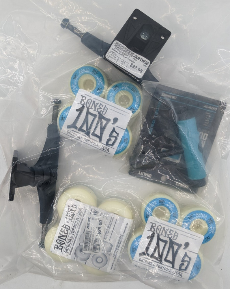 Skateboard Parts | Thunder Trucks | Bones Wheels | Modus Utility Tool | Bundle
