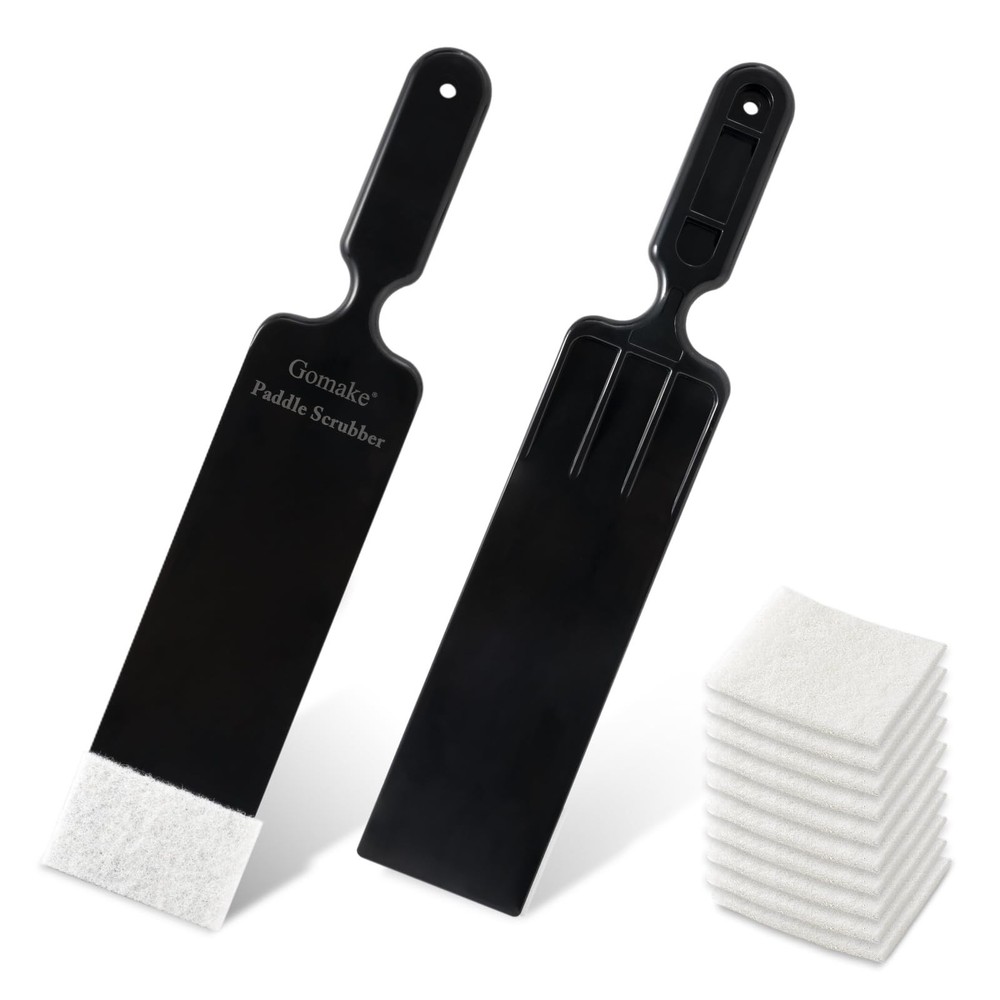 Gomake Window Tint Tools Bulldozer Squeegee Scrubber Paddle Squeegee Long Han...