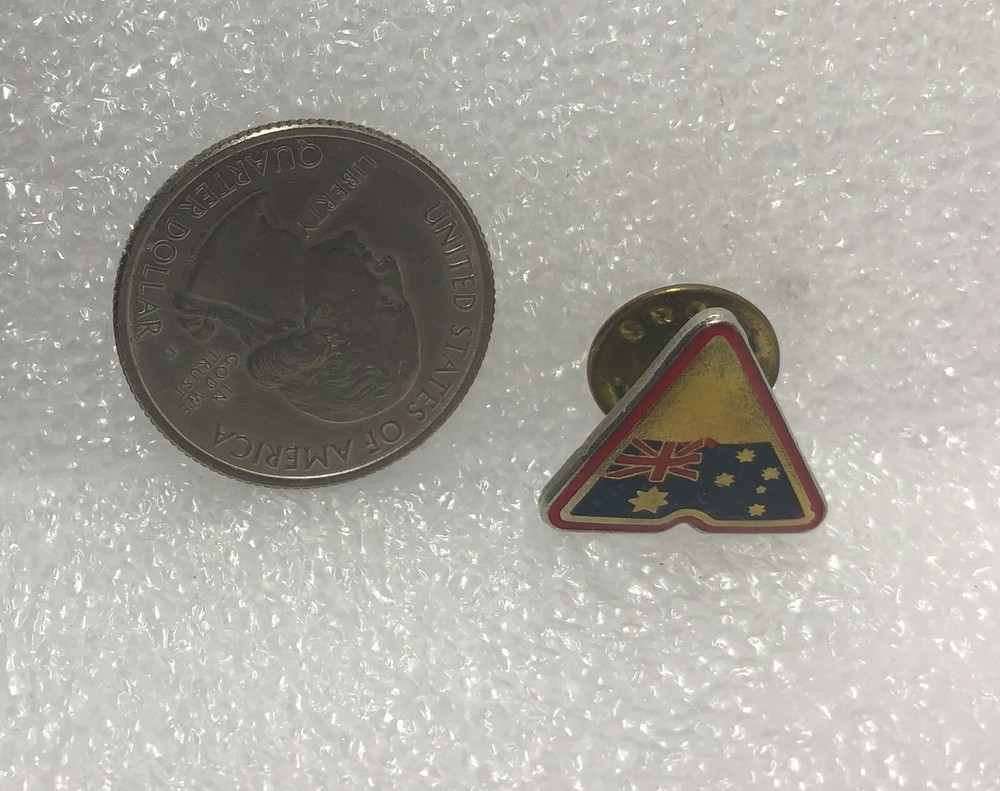 Australia Flag Triangle Travel Pin