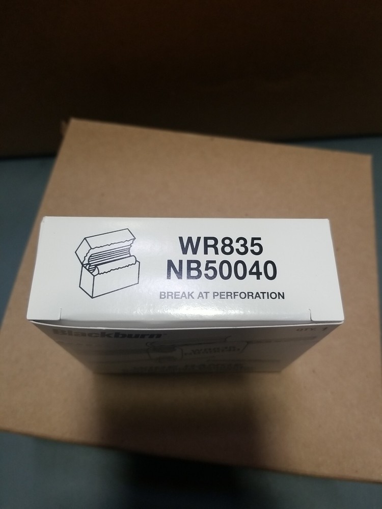 10 -PACK THOMAS & BETTS BLACKBURN WR835 WIDE RANGE COMPRESSION CONNECTOR H-TAP
