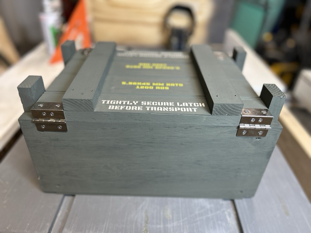 5.56 NATO / .223 Ammo Box – Armor Core – Stainless Hardware – Caliber Collection