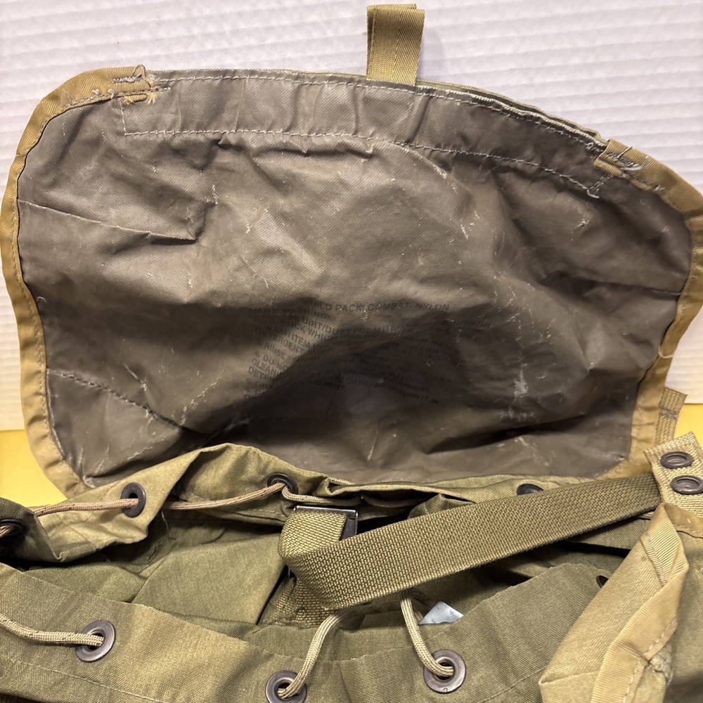Military Field Back Pack- No Frame 15 Years Old ( S2)