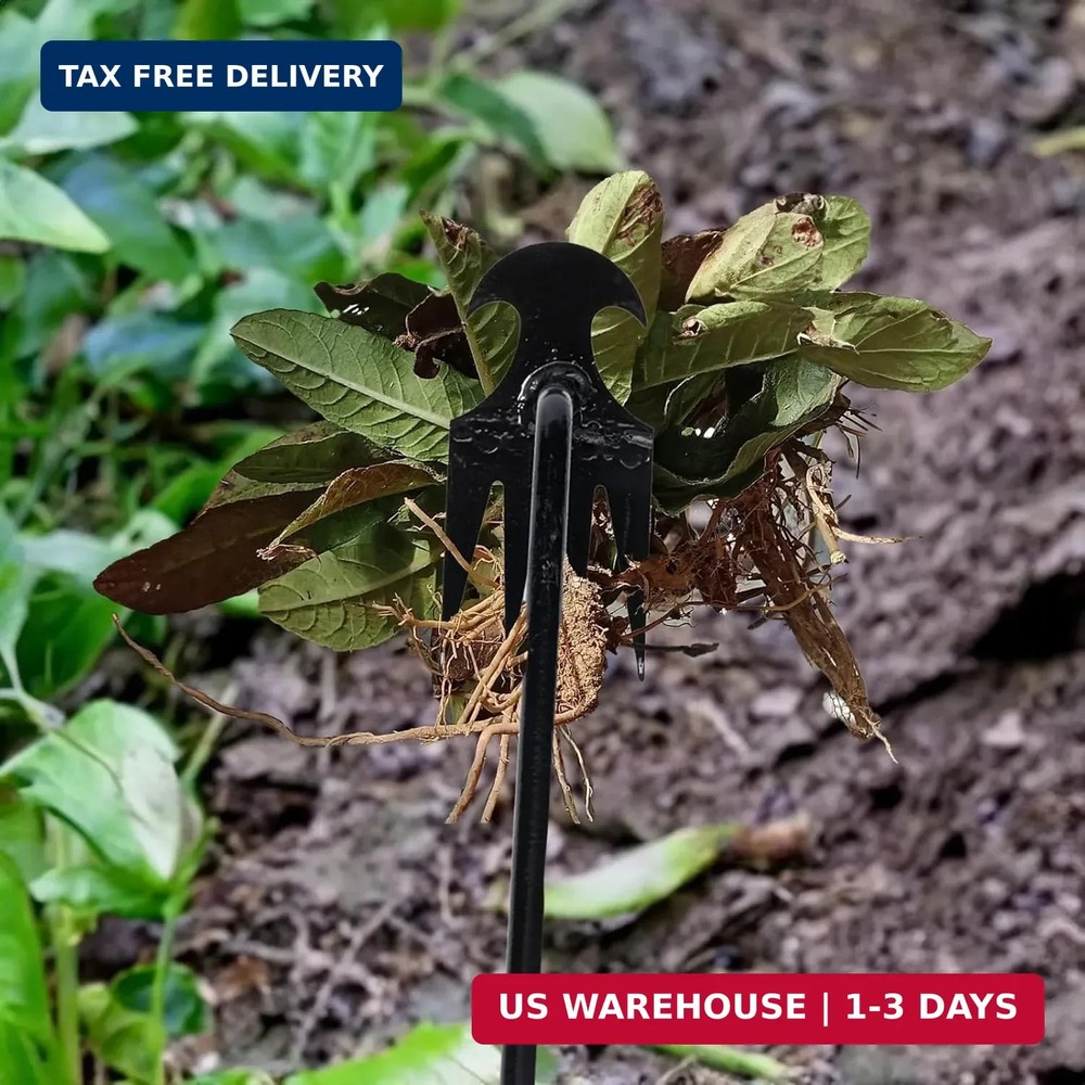 Weed Puller Tool Garden Weed Pulling Tool, Portable Garden Weeder Tool Uprooting