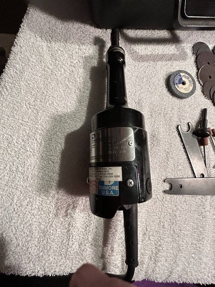 Dumore Hand Grinder Kit Model 10-355