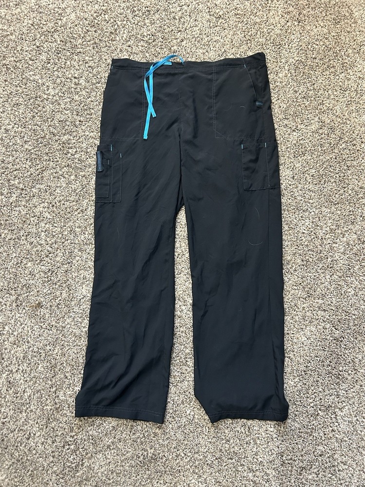 Black & Blue Carhartt Uniform Scrub Set XL