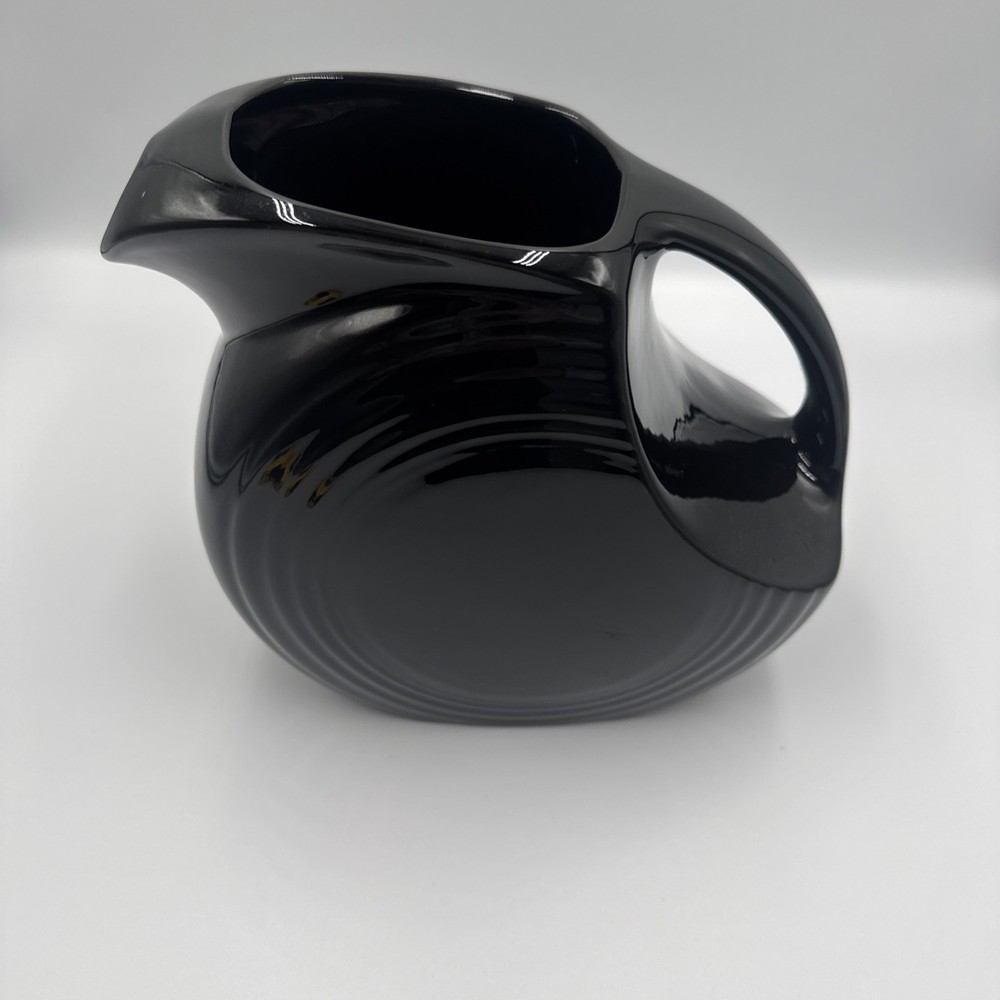 Fiesta ware Large Disk Pitcher Black