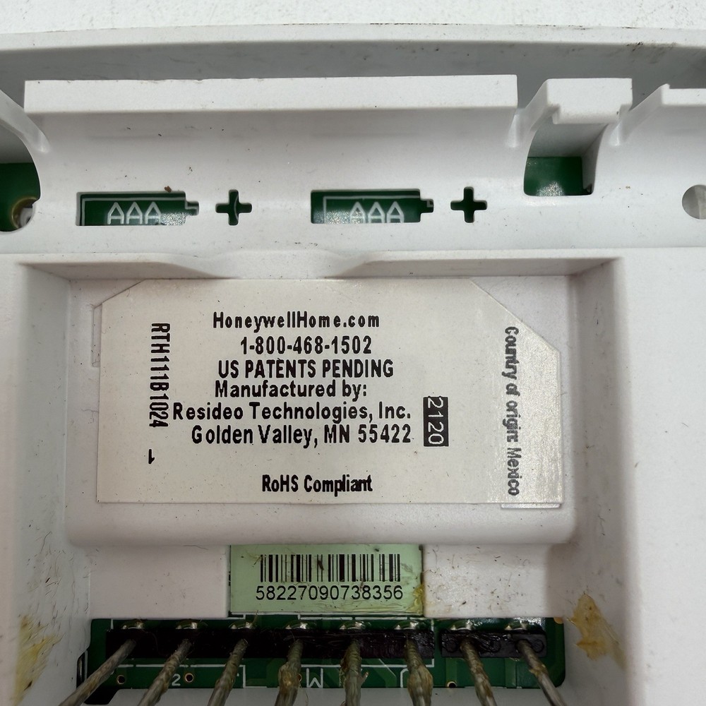Honeywell RTH111B1024Digital Non Programmable Thermostat Tested