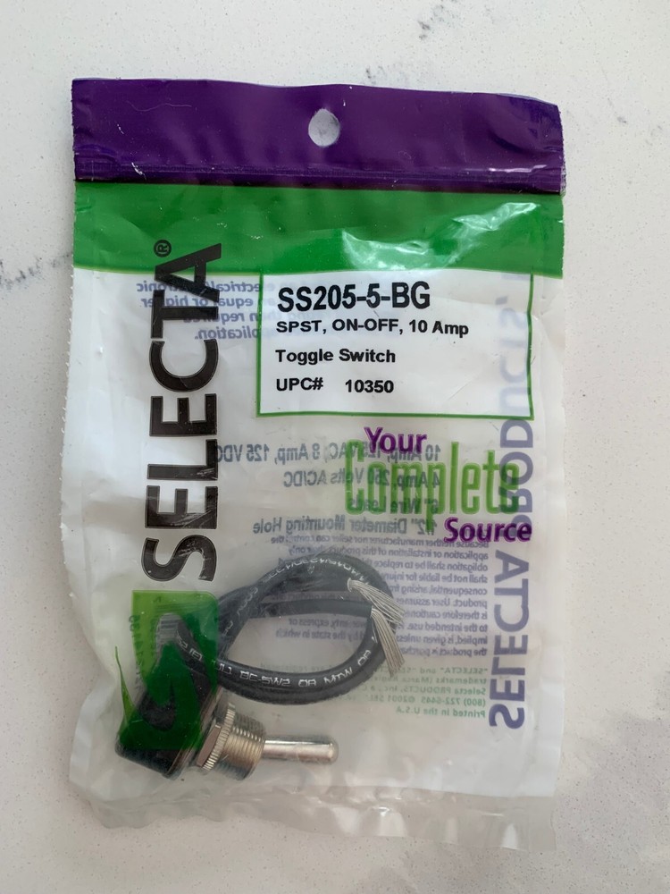 Selecta SS205-5-BG Toggle Switch