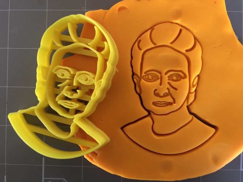 Marie Curie Cookie Cutter