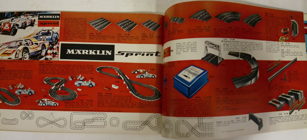 Vintage Marklin 1967/68 Catalog