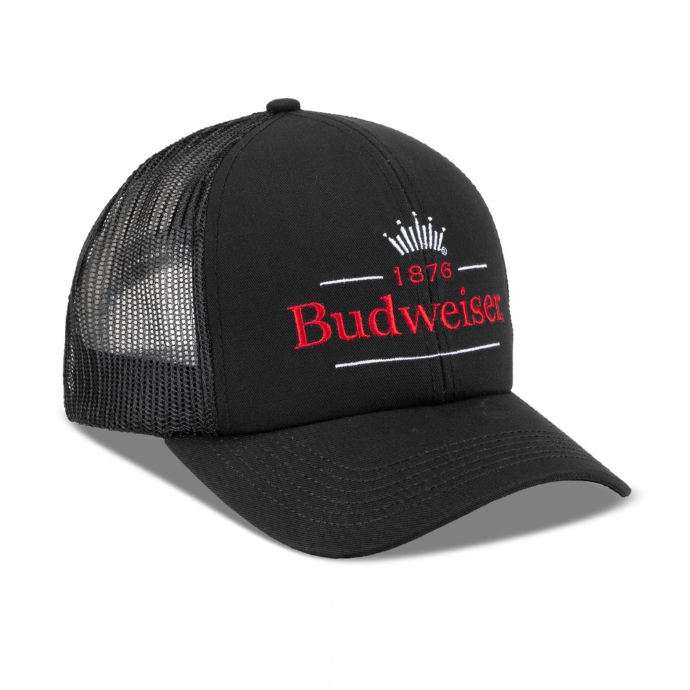 Budweiser This Buds For You Mid-Pro Structured Adjustable Hat Black