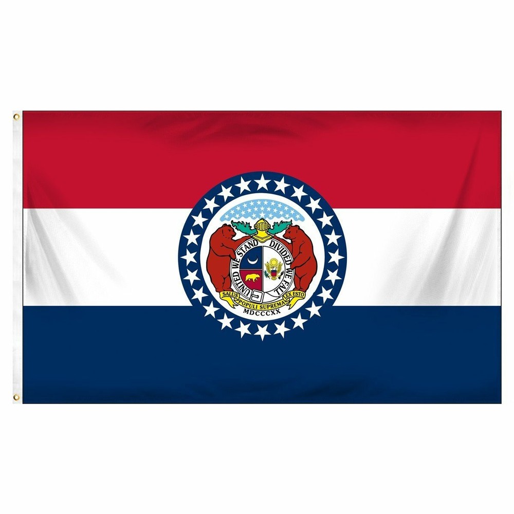 Missouri  3' x 5' Indoor Polyester Flag