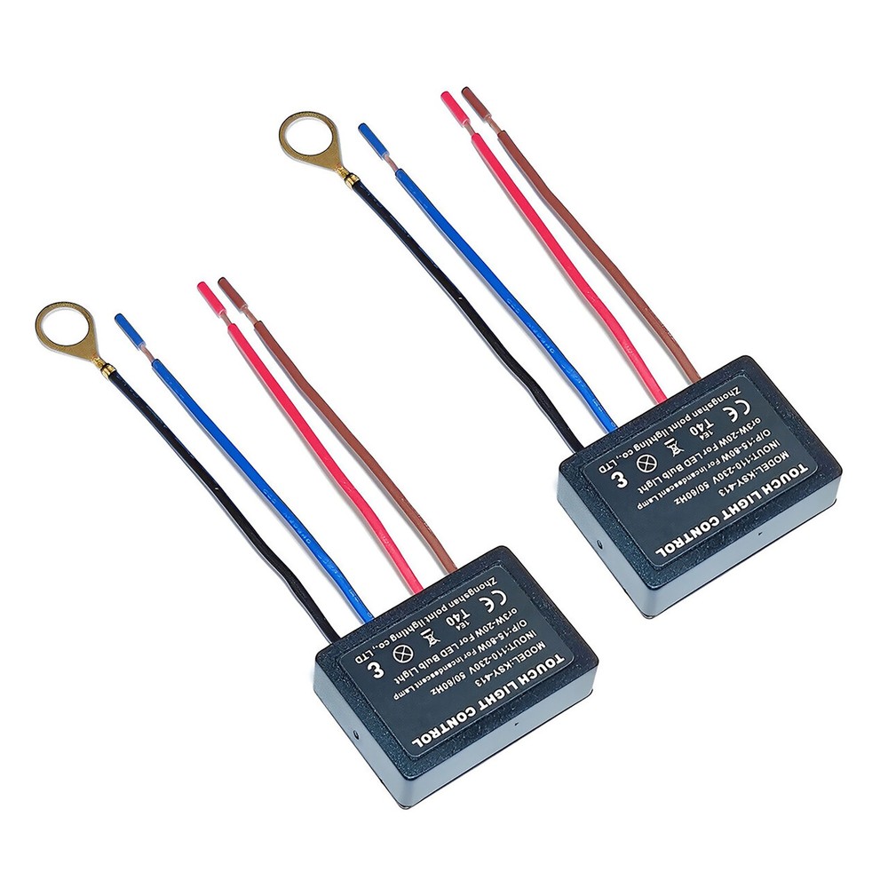 2*Table light Dimmer Touch Control Sensor for Dimmer  LED Bulb Lamp Switch