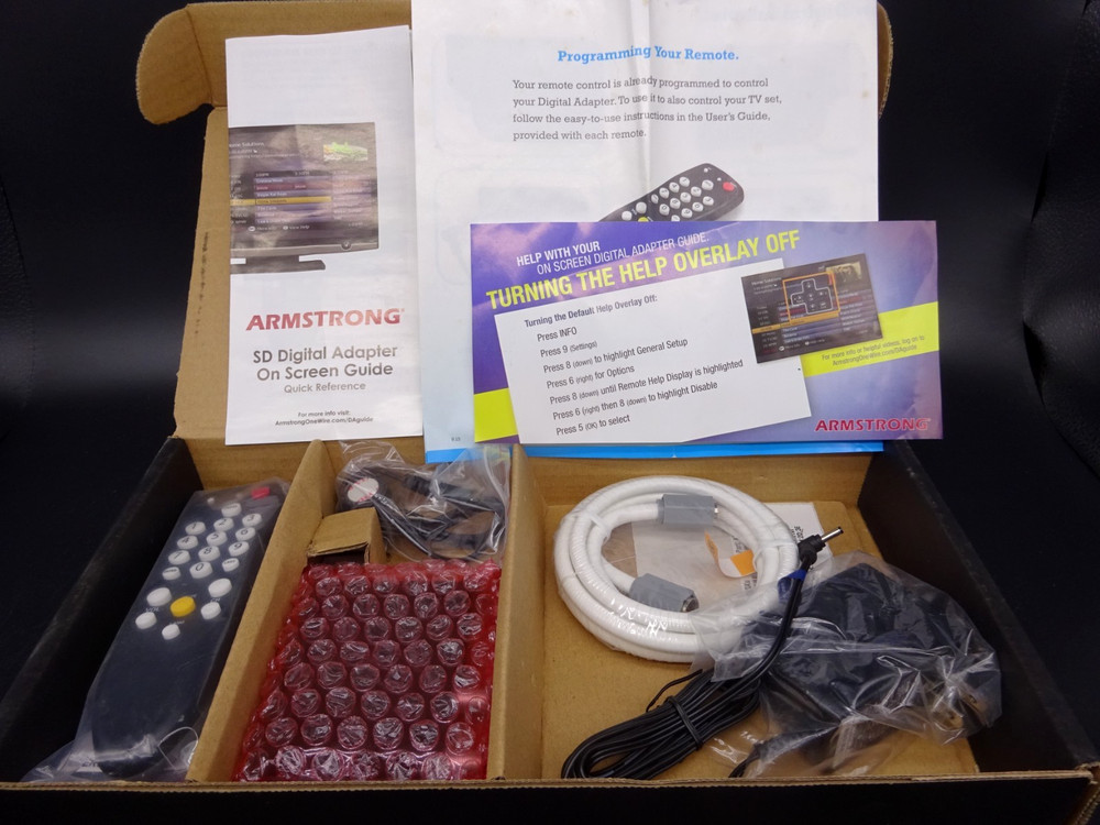 Pace DC50Xu Digital Transport Adapter DTA Cable Box Complete Kit (Mini Receiver)
