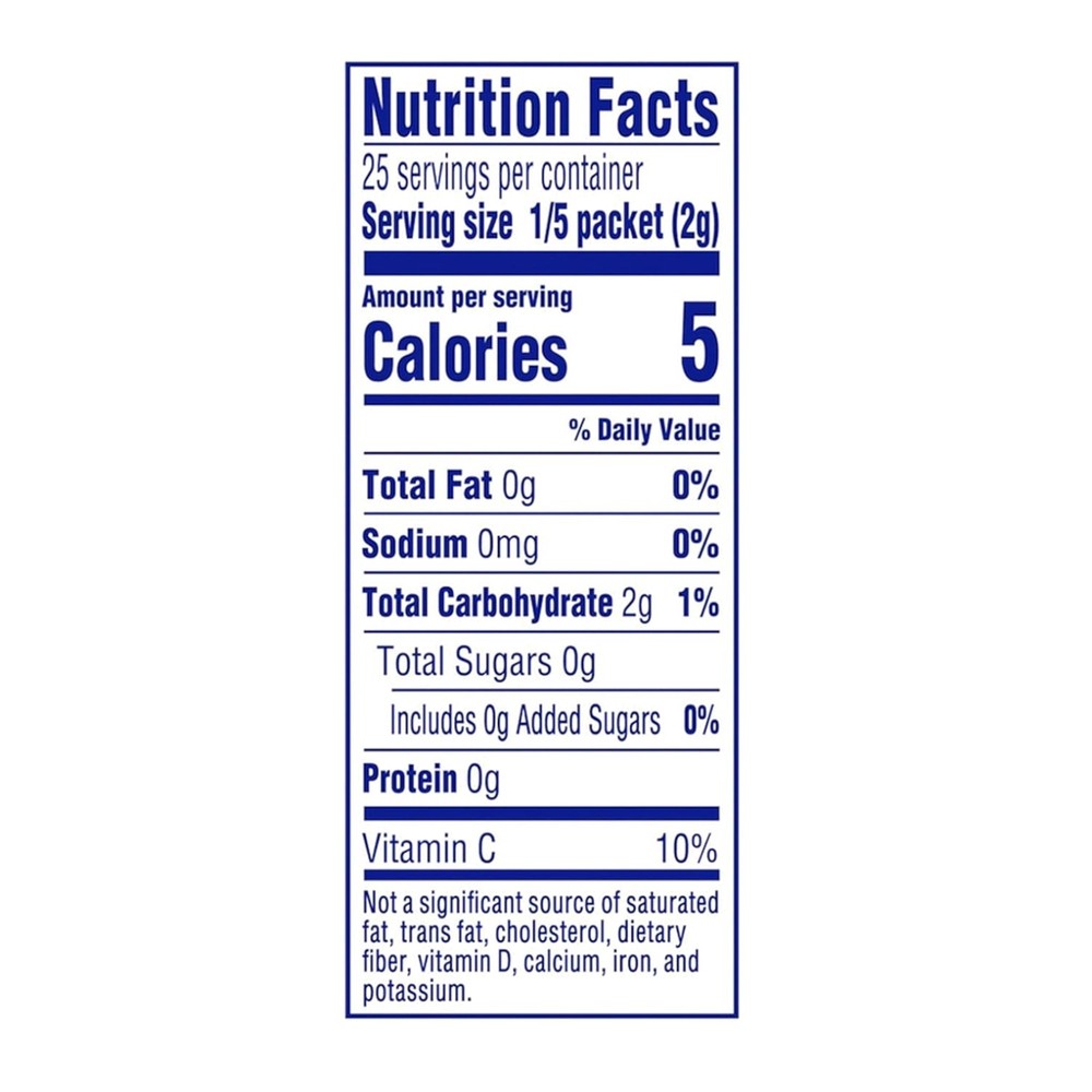 Green Tea Peach Mango Drink Mix, 12 Canisters, 5 Packets