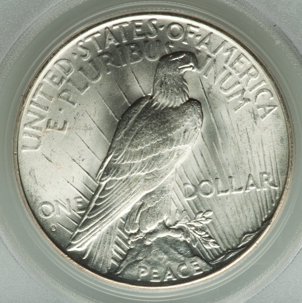 1926-S PEACE DOLLAR PCGS MS64