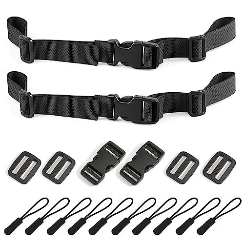 Backpack Chest Strap 2pcs Heavy Duty Adjustable Backpack Strap Quick Release ...