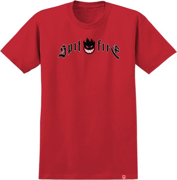 Spitfire Immortal FIRE YTH SS L-RED/RED/BLK/WHT