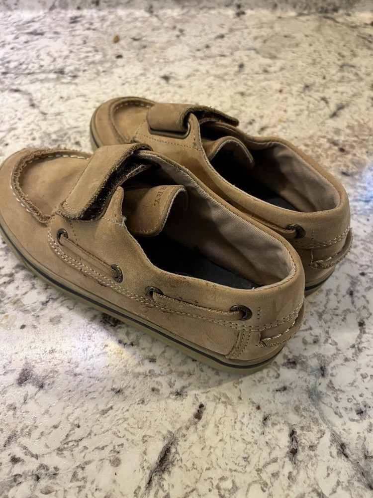 Sperry Top Sider Boys Size 12.5 Leather