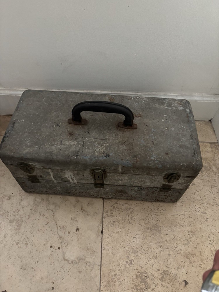 Vintage Tackle Box. Vintage Tool Box