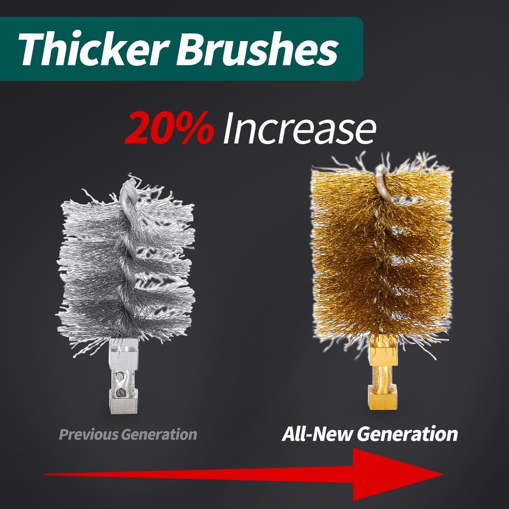 200W Motorized Soldering Tip Cleaner with Infra-red Sensor, 6 Brass...