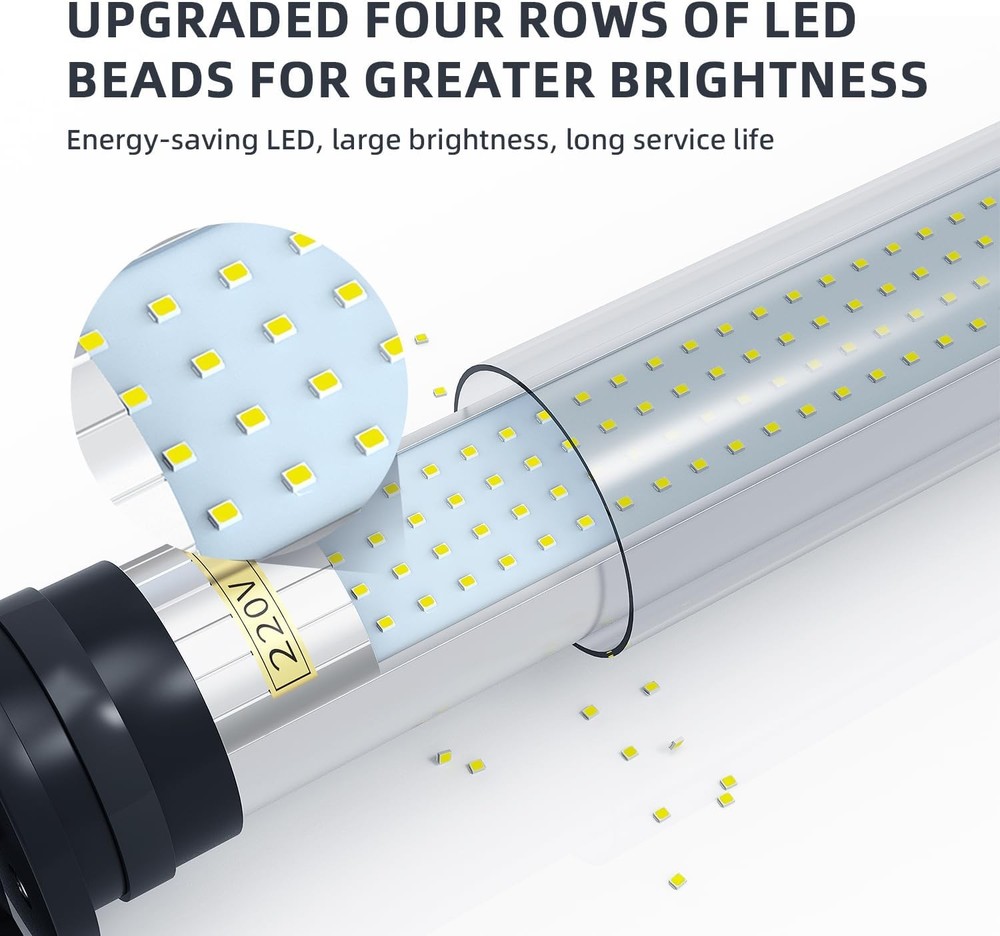 LED Explosion Proof Light Led Machine Light LED Workshop Tube Light 110-220V IP6