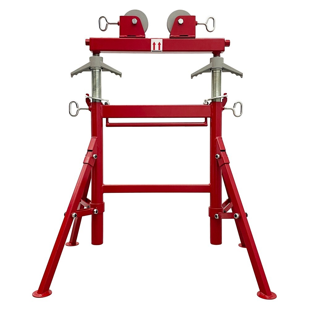 36" 2500LBS Tube Pipe Welding Roller Support 29"-43" Height Adjustable