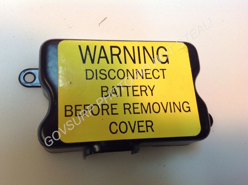 COVER 60 AMP ALT. W/ DECAL M715 M151A2 MUTT M35 M561 M998 NSN 2920-01-168-4127