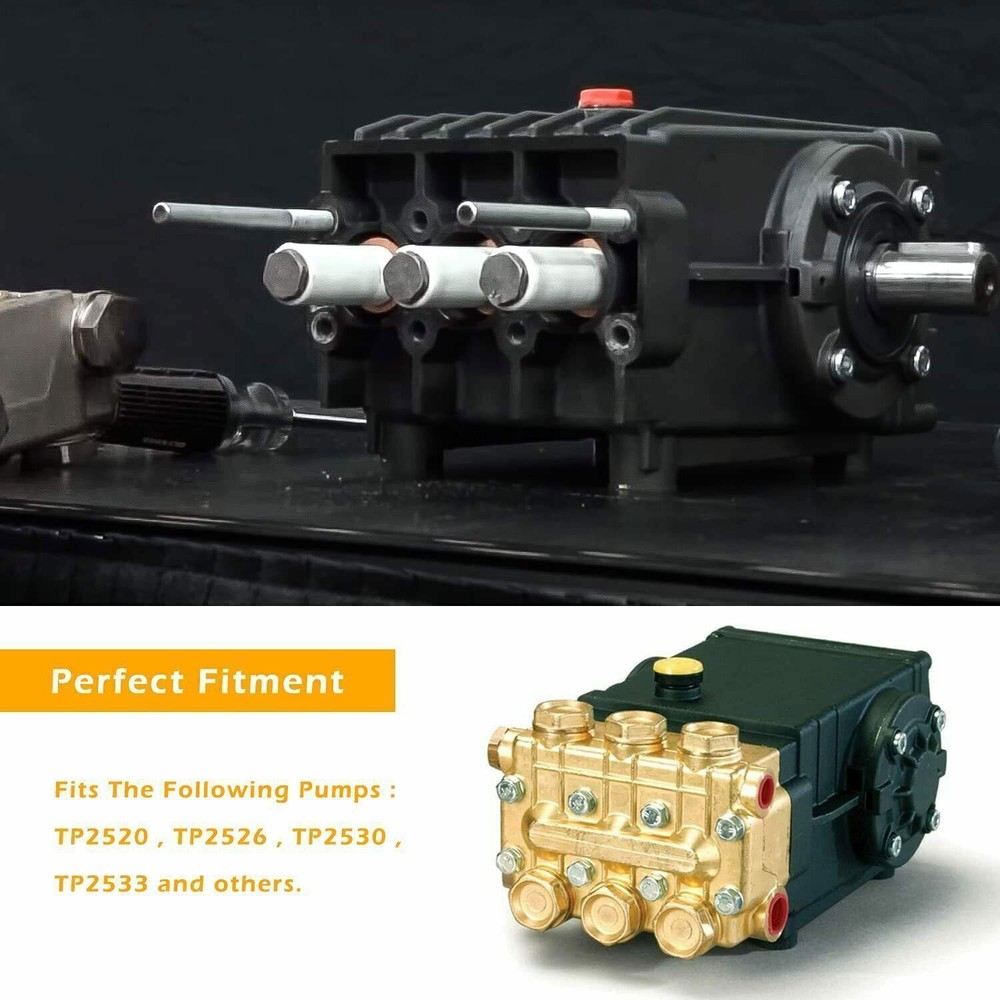 3pcs General Pump 51040009 Replacement CERAMIC PISTON 15mm fits EZ TX Pumps