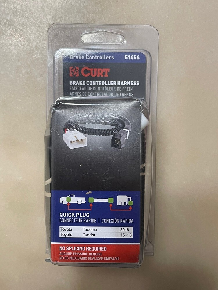 CURT Brake Controller Harness 51456 Quick Plug Connector