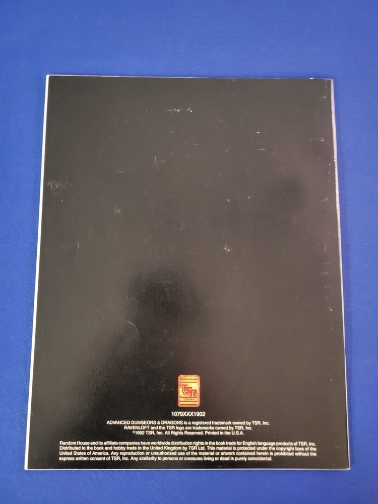 Ravenloft Forbidden Lore Dark Recesses - AD&D