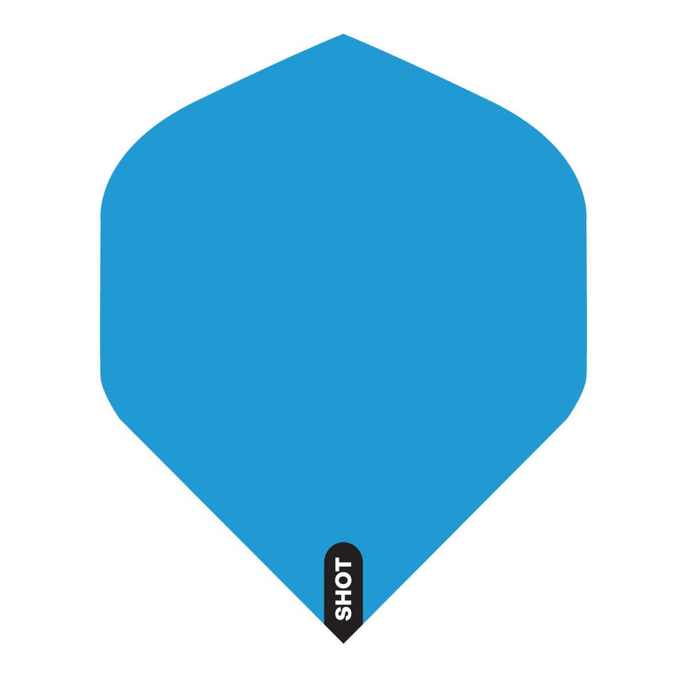 Shot Dart Flight Set Standard Blue