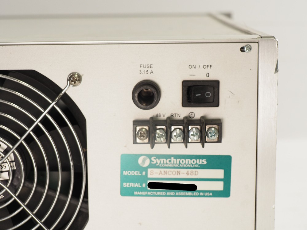 Synchronous S ANCON 48D with 9 AMRX200 Modules