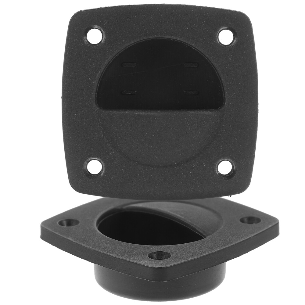 2pcs Marine Boat Flush Pulls Latch Plastic Recessed Hatch Pulls Buckle Boat