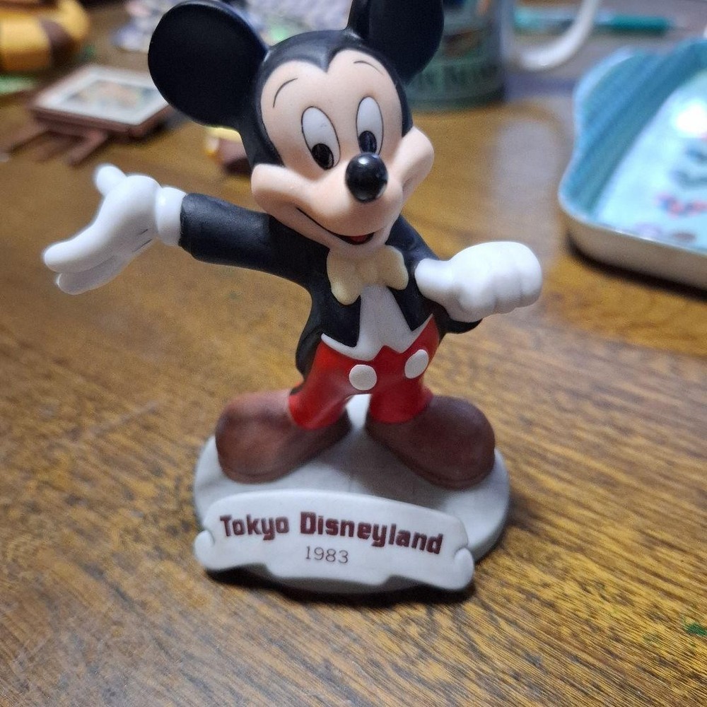 Mickey Mouse Disney Pottery Figurines