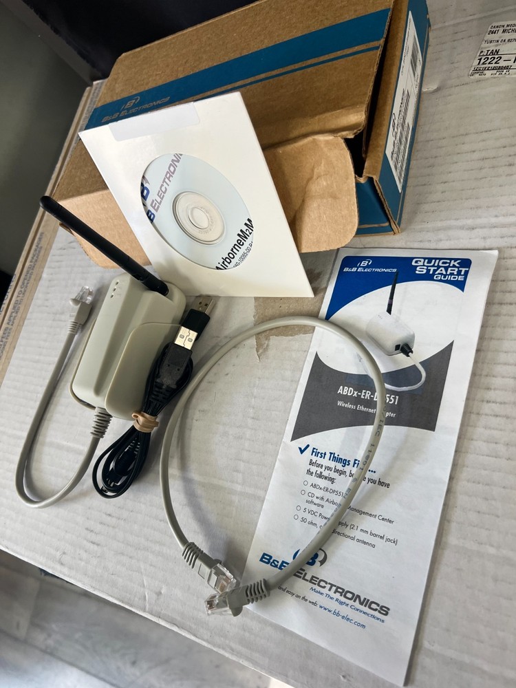 B&B ELECTRONIC ABDN-ER-KL551U Model 9373