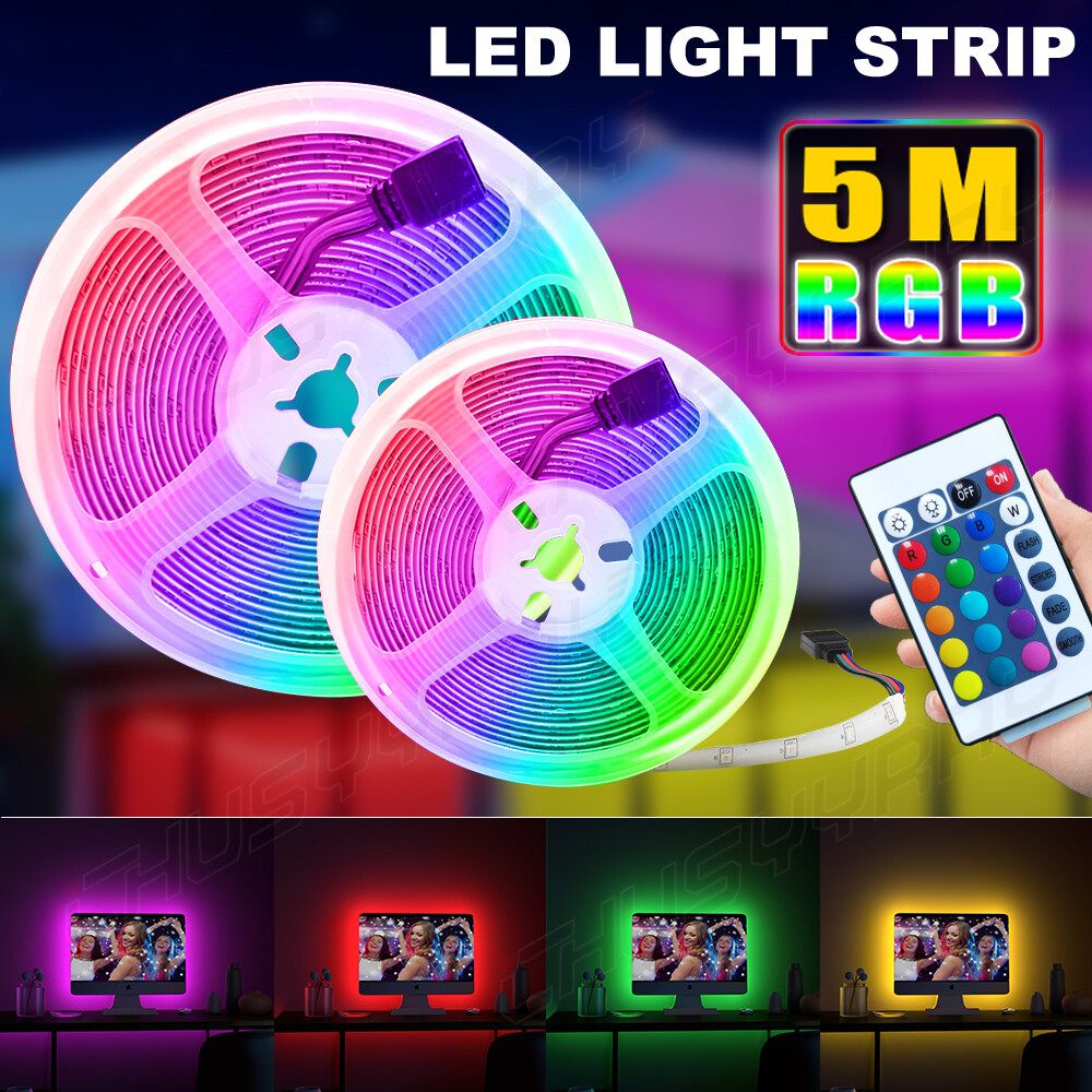 16.4Ft Billiard pool table decorative RGB Lights Remote Control light strip