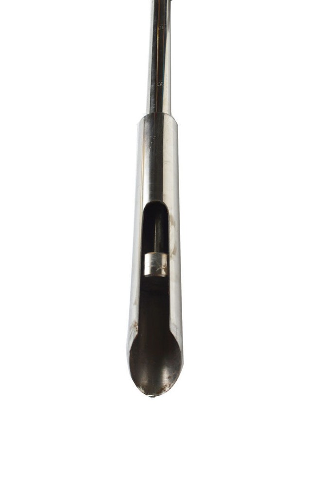40' Long Stainless Steel Soil Probe Sampler Sampling Tool with Foot Peg