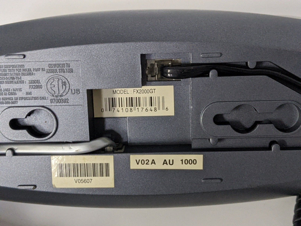 CONAIR HOME PHONE FX2000GT