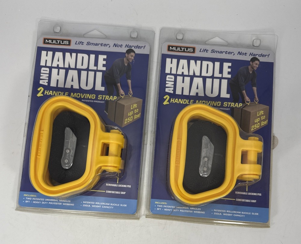2 Handle Moving Strap, MULTUS Handle and Haul - (Qty 2)