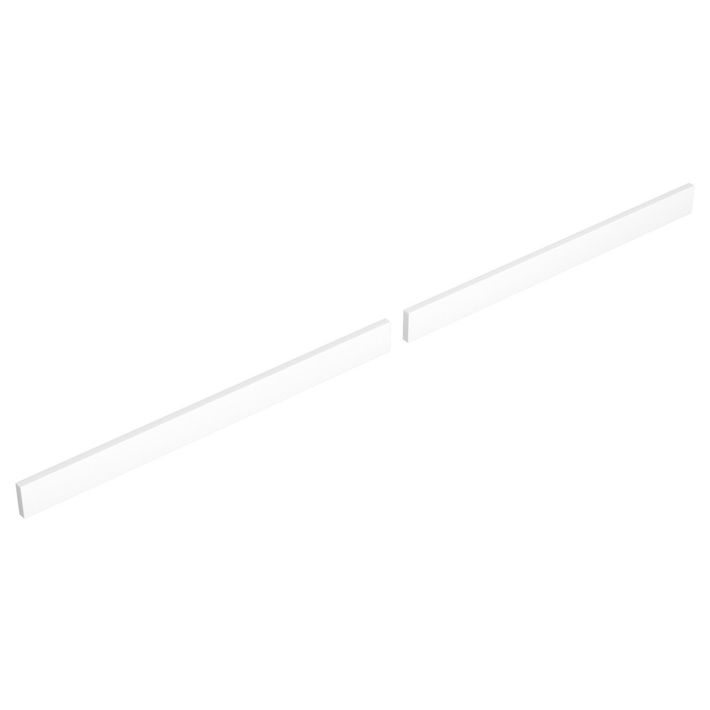 Wyndham Collection WCFVCA172BS 72" x 3" Backsplash - White