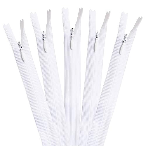 Nippon Chuko Conceal Fastener Zipper, White (KS56-501)