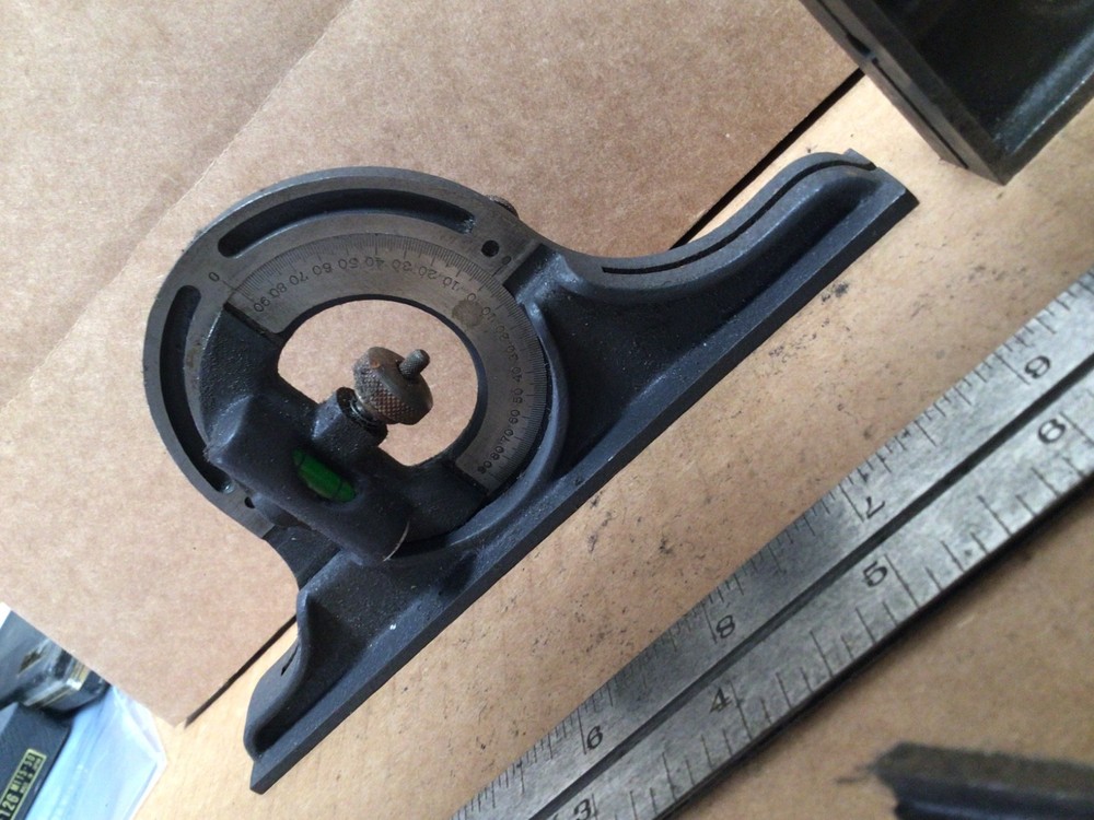 #10 Machinist Precision LUFKIN Combination Square Set