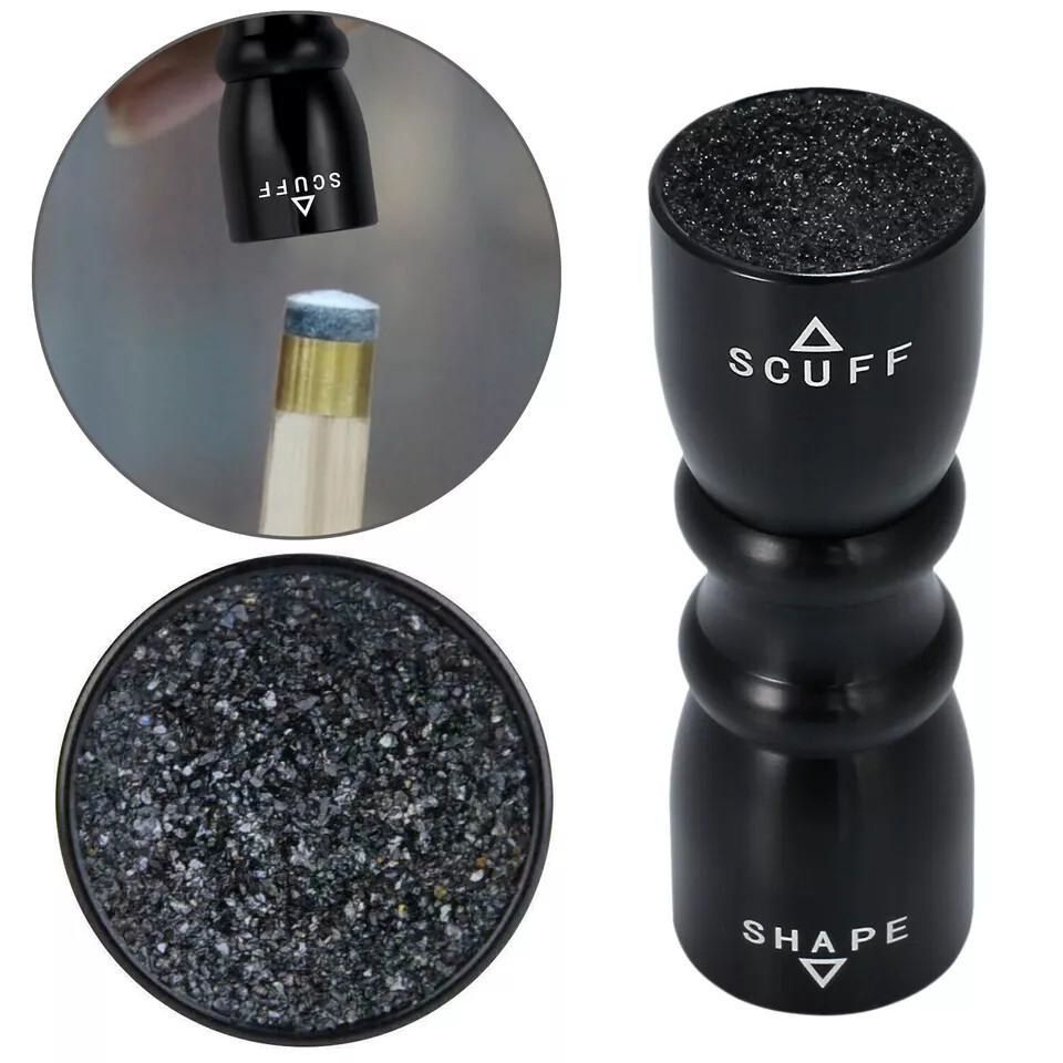 3 in 1 Billiard Pool Cue Tip Tool Scuffer / Shaper / Aerator Billiard Accessory