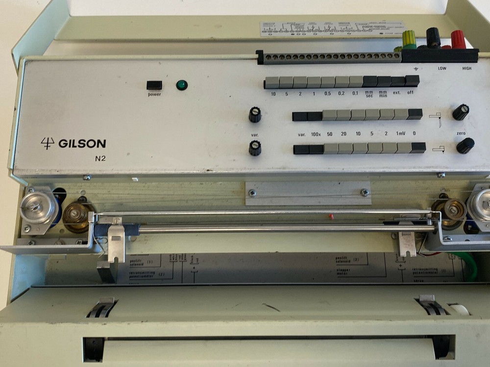 Gilson N2 Type BD 41 Strip Chart Recorder 04/06/06