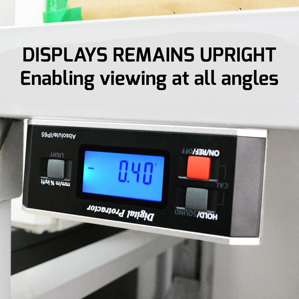 Digital Angle Finder Magnetic Protractor Inclinometer Angle Level Meter Tool Dig