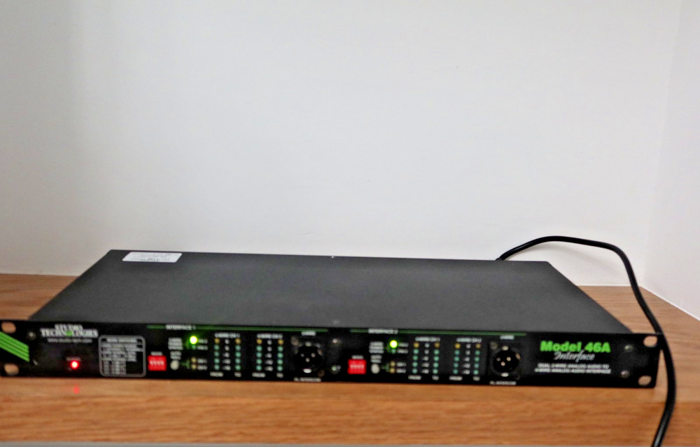 Studio Technologies Model 46A 2-Wire Analog Audio to 4-Wire Analog Audio Interfa
