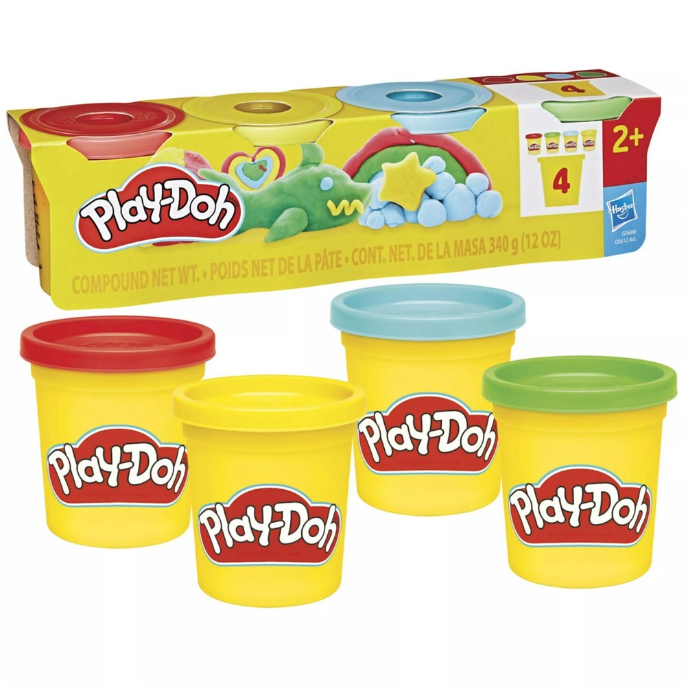 Play-Doh 4-Pack Assortment Modeling Compound Set