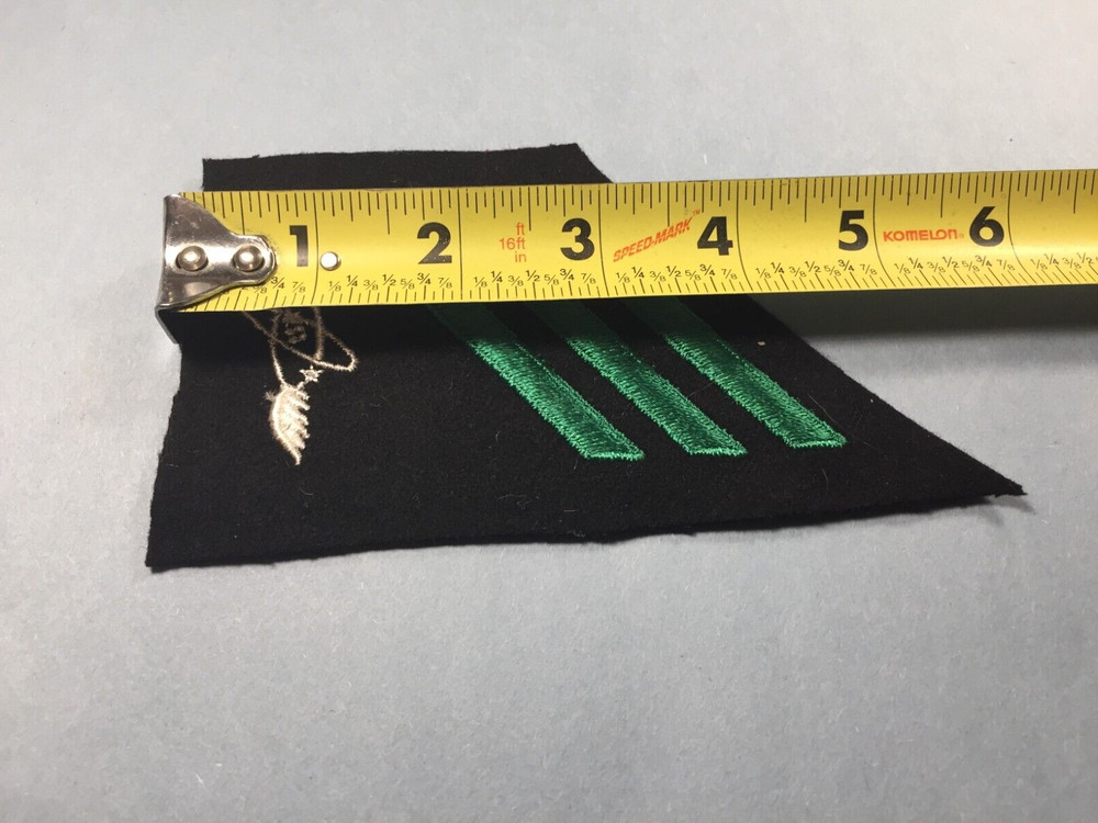 US Navy - Aviation Electronics Tech. E-3 patch on black felt