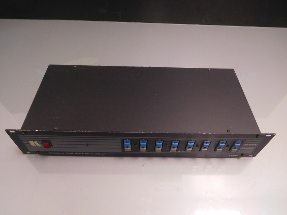 Kramer VS-802 Vertical Interval 8x2 Matrix Switcher 8-Input Selector BNC